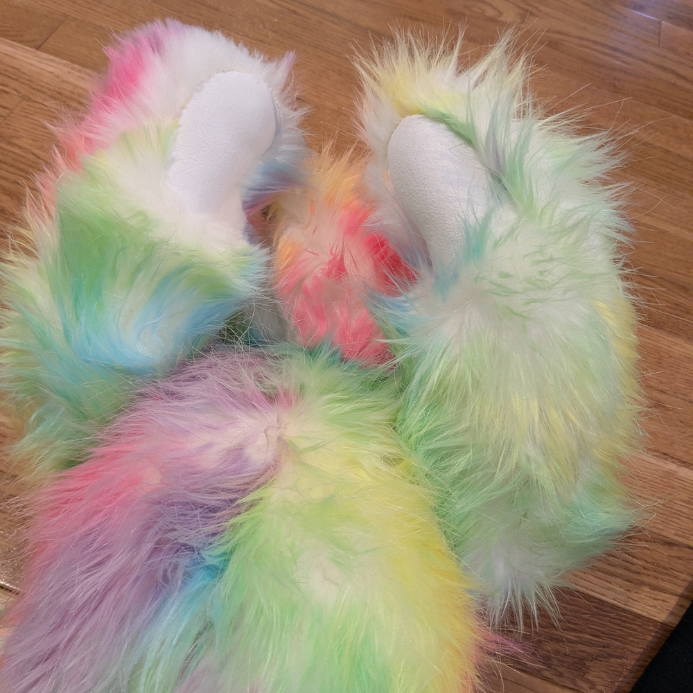 Vermont Teddy Bear True Colors United Rainbow Plush Stuffed Cyndi Lauper Bear - Picture 13 of 16
